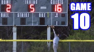 THREE SCOREBOARD SHOTS  OnSeason Softball Series  Game 10 [upl. by Omari368]