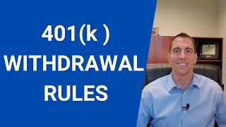 Your 401k – How do you use it What are the 401k withdrawal rules [upl. by Akirre]