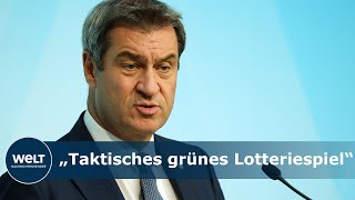 MARKUS SÖDER „Die Atomkraft nicht zu verlängern ist der nächste schwere Fehler“ I WELT Dokument [upl. by Kleper802]