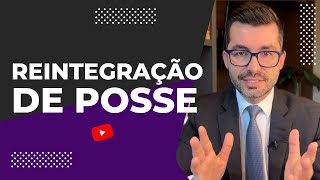 Aprenda o Passo a Passo Da Ação de Reintegração de Posse na Prática [upl. by Laws765]