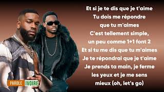 Dadju feat tayc I love you paroleslyrics [upl. by Ierdna277]