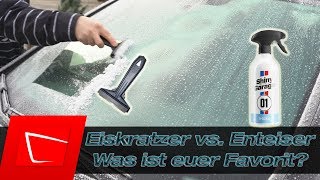 Eiskratzer Murska vs Shiny Garage DEICER Scheibenenteiser  Welche Methode nutzt ihr [upl. by Cornel]