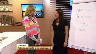 Så använder du språket rätt  Nyhetsmorgon TV4 [upl. by Akemihs236]