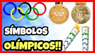 SÃMBOLOS OLIMPICOS  Origens e Significados [upl. by Adnilg]