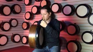 16quot Rosewood Deep Rim Tunable Bodhran by Paraic McNeela [upl. by Hausner354]