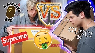 Hypebeast Mystery Box VS  Crazy £2000 1st on Youtube [upl. by Ardnasak]