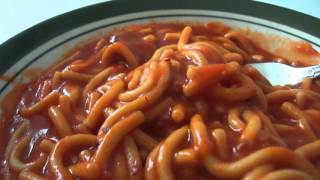 Chef Boyardee spaghetti amp meatballs [upl. by Ettesil890]