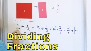 Learn how to Divide Fractions amp Simplify  6213 [upl. by Wellesley]