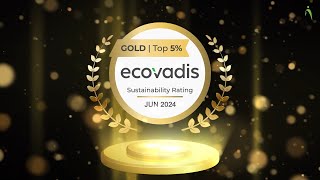 🌟 GAP Talent Awarded EcoVadis Gold Top 5 Medal 🌟 [upl. by Cressler]