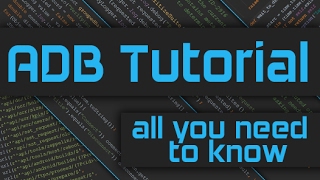 ADB Tutorial How to use ADB [upl. by Nivac194]