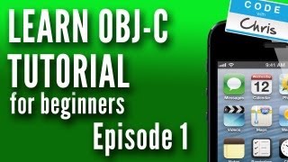 Objective C Tutorial For Beginners  Episode 1  Variables [upl. by Airliah]