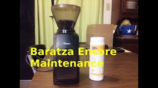 Baratza Encore  Coffee Grinder Maintenance [upl. by Ettelocin]