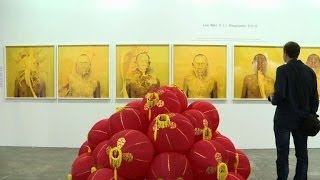 Global art world arrives in Hong Kong for Art Basel [upl. by Emili]