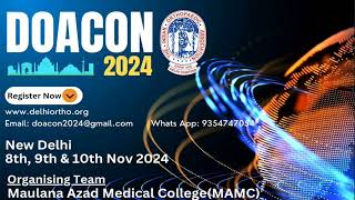 DOACON2024 Delhi Orthopaedic Association Annual Conference [upl. by Shaper210]