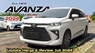 Update Harga Toyota Avanza 2024 amp Review Juli 2024 [upl. by Norda]