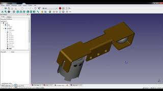 freecad 017 pliage de tôle [upl. by Gilba324]