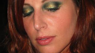 Makeup Tutorial Trucco Golden Green [upl. by Hogg]