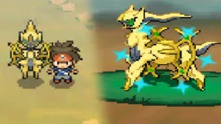 Pokémon Black 2  White 2 Legendary SHINY Arceus Encounter Hack [upl. by Aihseya]