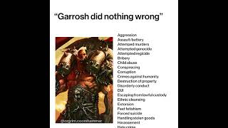 quotGarrosh did nothing wrongquot [upl. by Kliman]