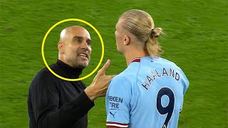 10 Times Haaland Impressed Pep Guardiola [upl. by Oikim659]