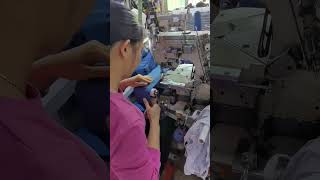 Workers are making breathable and comfortable products sewing briefs underwear men fashion [upl. by Foscalina481]