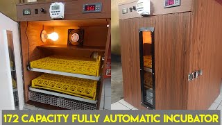 172 CAPACITY FULLY AUTOMATIC INCUBATOR [upl. by Bluh]