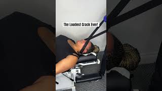 The Loudest Crack Ever osteopathy chiropratic neckinjury ringdinger [upl. by Thornie]