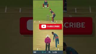 YouTube short outswinging Yorker ball bowled  Short  Viral [upl. by Yroc230]