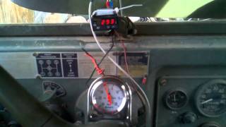 Testing M35A2 pyrometer and boost gauge [upl. by Releehw372]