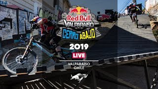 Replay Urban Downhill MTB  Red Bull Valparaíso Cerro Abajo 2019 [upl. by Ayiotal]