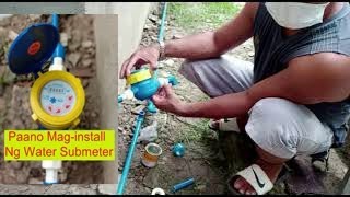 Paano Maginstall Ng Submeter Ng Water [upl. by Ail]