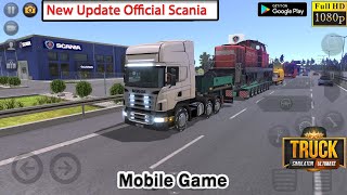 New Update Truck Simulator Ultimate Mobile Gameplay Locomotive Delivery [upl. by Rufford82]