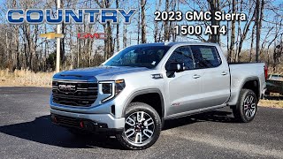 REVIEW2023 GMC Sierra 1500 AT4 [upl. by Franky]