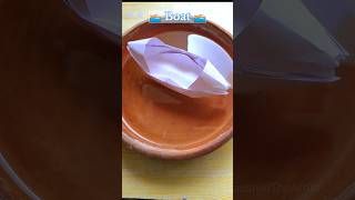 How to make paper boat 🚤 shorts papertoy [upl. by Hoffmann372]