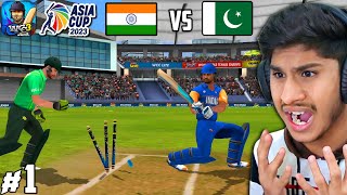 MATCH 3 INDIA VS PAKISTAN  ASIA CUP GAMEPLAY 1 [upl. by Raman]