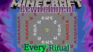 Minecraft Bewitchment Every Ritual [upl. by Elder]