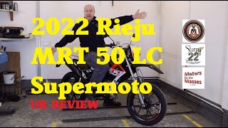 2022 RIEJU MRT 50 LC UK Review [upl. by Drice]