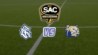 2017 SAC Mens Lacrosse Tournament Championship 2 Wingate vs 4 Queens [upl. by Htepsle460]