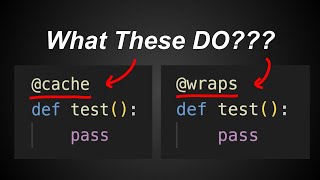 7 Things I Never Knew About Decorators Python Until Recently [upl. by Ailam]