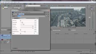 Sony Vegas  CCTV Effect Tutorial [upl. by Ainessey395]