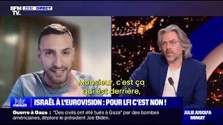 Aymeric Caron magistral seul contre 4 sionistes [upl. by Einahpetse]