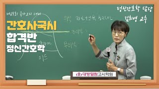 간호사국가고시 합격반 정신간호학 이론 및 문제  김희영 교수 [upl. by Osnofedli]