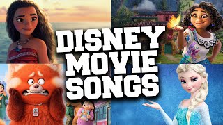 Disney Movie Songs Compilation 💜 Best Disney Movie Soundtracks [upl. by Iniretake]