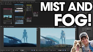 How to Add MIST AND FOG with the Compositor [upl. by Jauch]