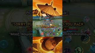 Po VS Lord Shen amp General Kai Interaction mobilelegends mlbb voicelines [upl. by Ahsikat454]