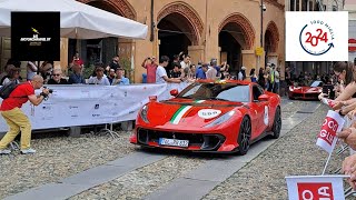 Lo spettacolo della 1000 Miglia 2024 a Vercelli  Short Highlights [upl. by Mitzi]