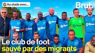 Au stade avec lUS Argy le club dun petit village sauvé par des migrants [upl. by Aitekram406]