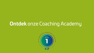 Ontdek onze Coaching Academy [upl. by Uriia751]