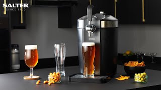 Salter  Instructional Video Salter Professional Beer Dispenser  Noncarbonated Keg  Hints amp Tips [upl. by Beverie]