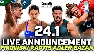 CrossFit Open Workout 241 Live Announcement [upl. by Aiam]